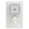 Lâmpada de Indução Inteligente LED Night Light Bedroom - Branco