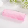 40 * 17cm Återanvändbar mikrofibertvätt Tygduk Ansiktshandduk Naturligt antibakteriellt skydd Makeup Remover Cleansing Skönhet Tvättverktyg