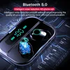 M7 TWS Bezprzewodowa Bluetooth V5.0 Słuchawki Zestaw głośnomówiący Wodoodporne Słuchawki 8D Stereo LED Wyświetlacz 3600 mAh Earbud z ładowaniem bankowym