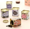 Tea Tins Metal Box for Candles Mini Tea Container Gifts Boxes for Wedding Birthday Party Decoration