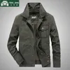 Plus Storlek Ny vårmantel Män Högkvalitativ Casual Cotton Outwear Brand AFS Jeep Mens Jackets Windbreaker Bomber Jacka M-6XLMX191012