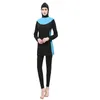 2024 nuovi costumi da bagno arabi musulmani;costume da bagno;Costume da bagno bikini flessibile ed elegante da spiaggia per pantaloni sportivi da nuoto da donna