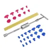 Outils de livraison gratuite Débosselage sans peinture Outils de débosselage Extracteur de bosses Glissière Marteau Extracteur Onglets Ventouse Kit d'outils à main