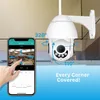 Hot Motion Detection Outdoor Dome PTZ 1080P iOS Android Mobile Phone View Wifi IP Security CCTV P2P Camera Wireless Network