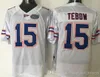 NCAA Florida Gators College 15 Tim Tebow Jerseys 22 Emmitt Smith 6 Jeff Driskel Football Jerseys University Bordado Azul Laranja Branco