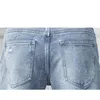 Nouveaux hommes Jeans déchiré mode mâle détruit été mince lâche coréen trou Denim neuf pantalons