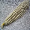Echthaar zum Flechten, ohne Befestigung, 100 g, brasilianisches Flechthaar, ohne Schuss, 25–65 cm, unverarbeitetes brasilianisches Haar