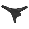 Men039s Gstrings Men Sexiga Thongs Fashion G Strängar Låg midja underkläder Smooth Ice Silk Thong Bikini Gay Jockstrap Gay14746368