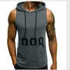 Nya mode Gym Brand Singlet Canotte Bodybuilding Stringer Tank Top Men Fitness Vest Muscle Guys ärmlös