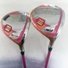 نساء نوادي الجولف الجديدة Honma S-06 Golf Wood Set 4star 1 Driver 3 5 Wood Clubs Graphite Shaft L Wood Shaft Free Free