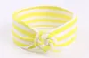 Europe Fashion Infant Baby Stripe Cotton Twist Knot pannband Girls Hair Bands Childrens Knot Hårtillbehör Kids headwraps 15013