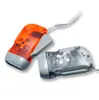 Handdrukken Genereer Elektriciteit 3 ​​LED Crank Power Dynamo Wind Up Flashlight Torch Night Lamp Light Camping Outdoor Sport Tool Tool