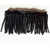 Schwarze Frau Unverarbeitete Modeschönheit Afro Kinky Curly Brasilianisches reines Haar Fabrik Ganze 50gpc 6pc 300glot Für das Ganze 7947008