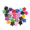 Random Color Cute Children Girls Barrettes Hairpins Small Flowers Gripper 4 Claws Plastic Hair Clip Clamp Hair Accessories4070314