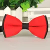 Męskie noszenie Business Casual Małżeństwo Monochrome Monochrome Double Bowtie Fashion Men Ties