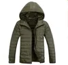 Hommes Sports Thermiques Vers Le Bas Manteaux D'hiver Vers Le Bas Manteau Femme Ultra-Léger À Capuche Parkas Solide Casual Vers Le Bas Vestes Hoodies Survêtement Jumper AZYQ6721