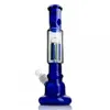 Base per bicchiere Bong Pipa ad acqua Narghilè Klein Recycler Piattaforme petrolifere Bong per acqua in vetro Con banger da 14 mm