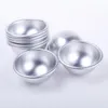 3D Aluminium Alloy Cake Mold Bath Bomb Baking Moulds Roast Ball Mold Own Crafting Handmade 3 Sizes