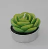 6Pcs Sukkulenten Pflanzen Form Kaktus DIY Aroma Gips Gips Silikon Kerze Formen Hause Hochzeit Geburtstag Party Dekoration