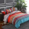 Zacht Boheems Beddengoed Sets Boho Gedrukt Mandala Eenpersoons Dekbedovertrek Set Kussenslopen Laken Queen Size Bedlinnen Thuis Textiel3181650