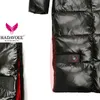 HADAVOE2019 Chaqueta de abrigo caliente Invierno Mujer con capucha Parkas cálidas Alta calidad Mujer Nueva colección de invierno Abrigo cálido de moda V191209