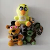 8 дюймов 20 см 9шт/лот плюшевые куклы чучела животных игрушки пять ночей в Freddy FNAF Fox Bear Bear Bonnie Kids Kids