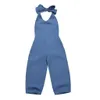 Enfant en bas âge bébé enfants filles solide à lacets pantalon global pantalon pantalon ample vêtements tenue coton bébé bonne qualité ensemble nouveaux vêtements5657091