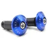 Universal motocicleta montanha de bicicleta da bicicleta da sujeira de alumínio guiador Grips Bar Ends Sliders CNC Barras pega Cap