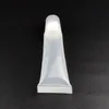 10 ML Vide Rouge À Lèvres Tube Baume À Lèvres Tuyau Souple Maquillage Squeeze Sous-embouteillage En Plastique Transparent Brillant À Lèvres Conteneur