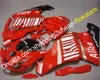 Kit de carénage de rechange pour Ducati 749 999 partie de capot de moto 03 04 2003 2004 ensemble de carénages complets en ABS rouge (moulage par injection)