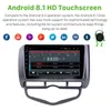 9 inch Android GPS Navigation Car Video voor 2006-Honda Jazz City Auto AC LHD met Bluetooth HD Touchscreen Support CarPlay DVR