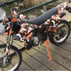 Klistermärken orange svart vit kamouflage vinyl för bil inpackning med luftutsläpp bilstyling pvc camo fordonsfilm som täcker