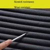 1 шт. черное автокресло без спинки из искусственной кожи, бамбукового угля, подушка для автомобильного сиденья, защитный нескользящий чехол для автомобиля Seat3521096