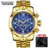 Relogio Masculino TEMEITE Orologi da uomo orologio al quarzo Business Fashion impermeabile grandi orologi da polso Dropshipping Reloj Hombre