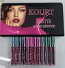 New Arrival KOURT X collection 12 color Lipstick Lip gloss Liquid Lipstick 12 colors free shipping
