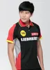 새로운 폴리 에스테르 퀵 드리 Quickdrying 탁구 스포츠 유통 테니스 셔츠 Jerseybadminton Sport Wear Tshirt M4XL4708680