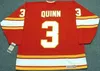 Atlanta Flames JIM CRAIG PAT QUINN JEAN PRONOVOST TOM LYSIAK GUY CHOUINARD ILYA KOVALCHUK WILLI PLETT ERIC VAIL Hockey Jerseys S-5XL