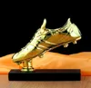 Harz-Boot-Trophäe Worldcup C Liga Premier Goldenen Schuh Trophäe Fußball für Fans Geschenke oder Souvenir versenden