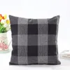 Pillowcase Sofa Couch Cushion Cover Plaid Pillow Covers Classic Check Throw Pillow Case Linen Decorative Bedding Supplies 14Designs CZYQ6327