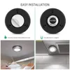 6 LED NIGHT LIGHT Batteri Powered Motion Sensor Light Step Stair Closet Light for Home Kitchen Hallway Skåp Closet Trappor Badrum