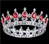 Offre spéciale 2020 étincelant grand mariage Diamante Pageant diadèmes bandeau cristal couronnes de mariée pour les mariées bal Pageant bijoux de cheveux casque