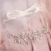 Bride Belt Luxury horse eye diamond handmade beaded waist wedding dress accessories JCK03361383429381042