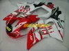 Kit carenatura moto per YAMAHA YZFR6 98 99 00 01 02 YZF R6 1998 2002 YZF600 ABS Set carene rosso bianco + regali YG21