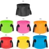 7Colors Fishing Bucket 13L Waterproof Storage Portable Folding Outdoor Bucket For Camping Fishing Hiking Durable Container Buckets EEA479