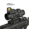 PPT 3x Prism Red Dot Sight con reticolo CQ balistico per caccia Usa mirino esterno CL1-0309