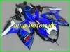 kit moto carenagem de Suzuki GSX-R600 750 K6 06 07 GSXR600 GSXR750 2006 2007 ABS plástico carenagens brancas azuis definir + presentes SB39