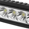 2pcs DY1918 18W 10 - 30V Voiture Projecteur Phare 6 LED 1800LM 6000K Lumière Blanche