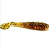 hot 10 color soft jelly lure drop shot fishing tackle bait jig paddle tail sinking soft silicone fishing lures 11cm 6g