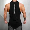 Muscleguys Gyms Stringer Clothing Bodybuilding Tank Top Men Fitness Singlet Sleeveless Shirt Solid Cotton Undershirt Muscle Vest1