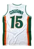 Uomini donne personalizzate qualsiasi nome qualsiasi numero giovane personalizzato xxs-6xl demarcus cousins jersey di basket del liceo